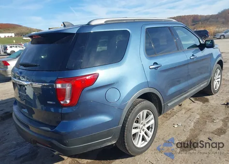 2018 Ford Explorer Xlt z USA, uszkodzony, nr VIN 1FM5K8DHXJGC07062